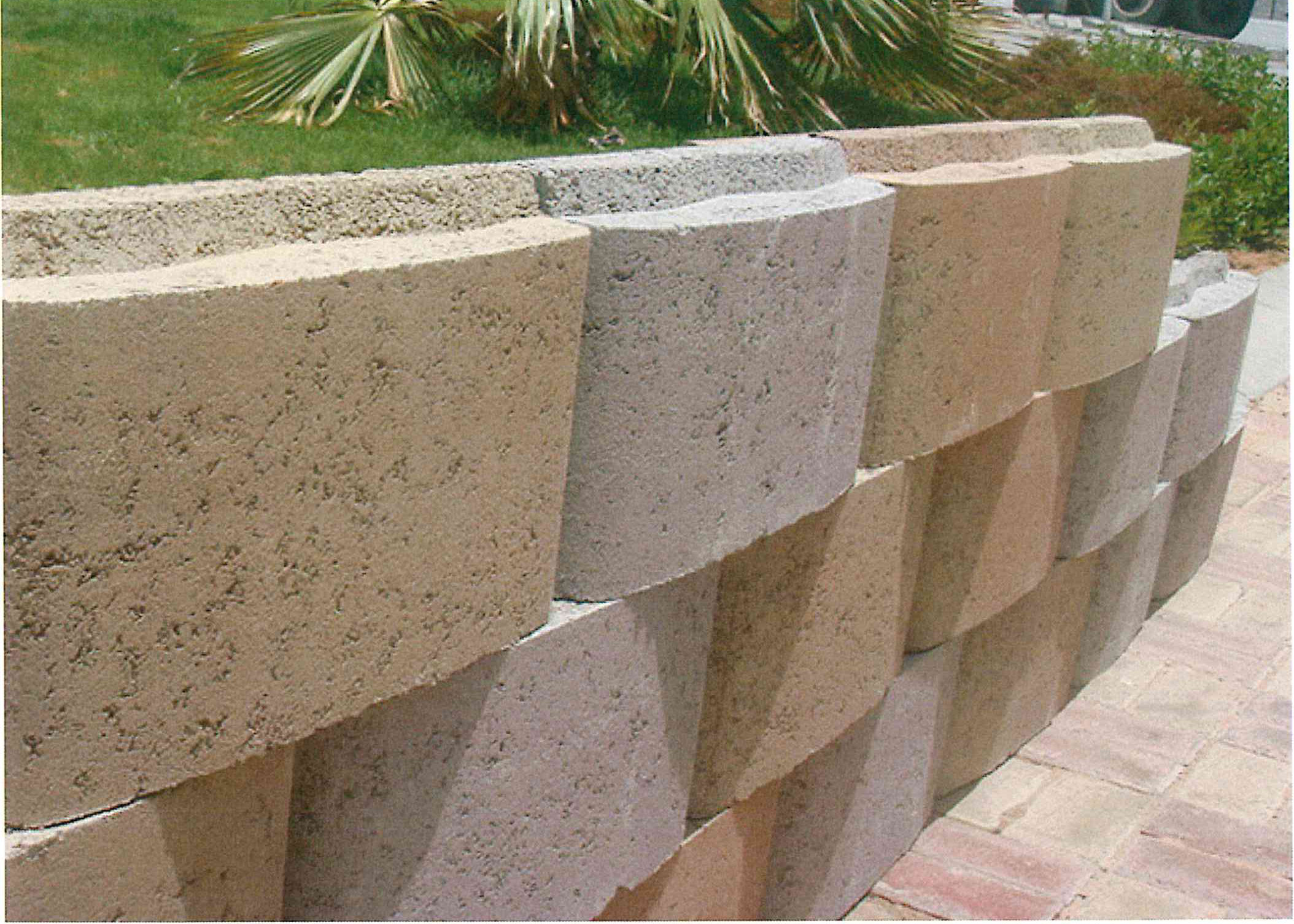 Tensar Modular concrete blocks manufacture in Dubai, UAE - EMCON